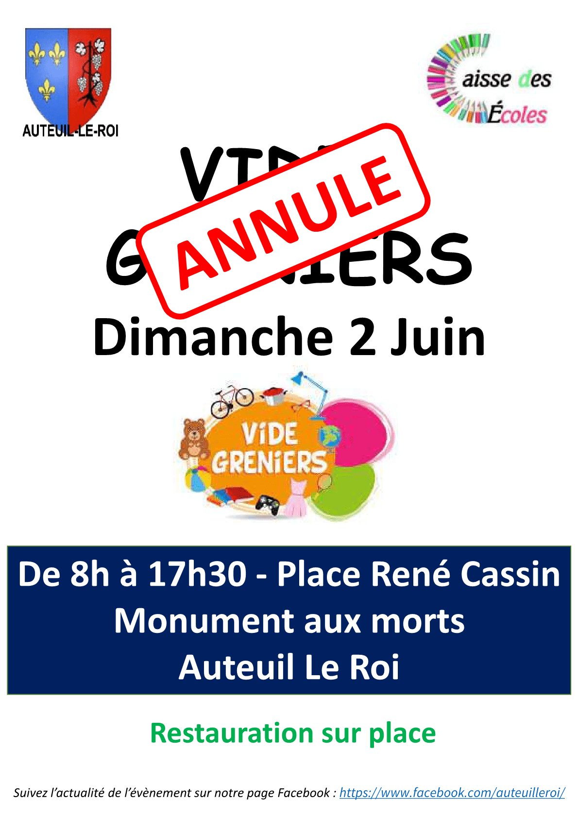 2024 06 02 Vide greniers annulé