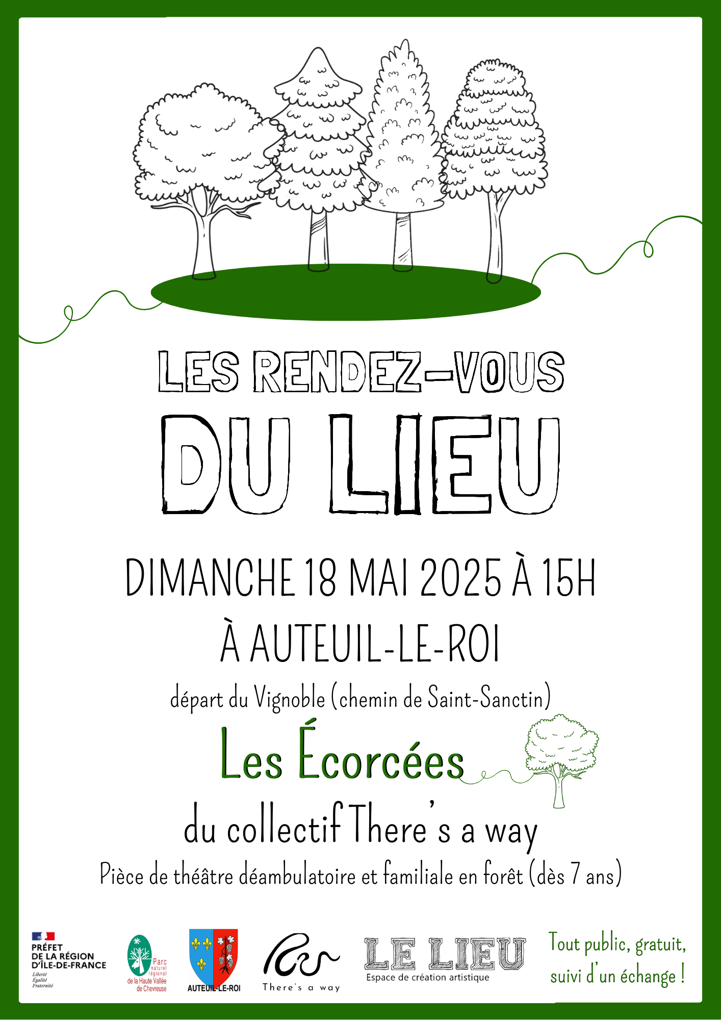 Affiche Rdv du Lieu (recto)