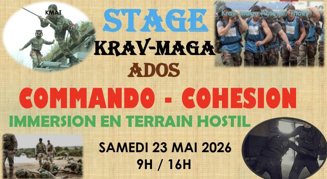 Krav Maga Stage ados du 23 05 2026
