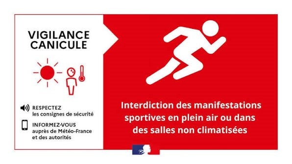 Interdiction manifestations sportives
